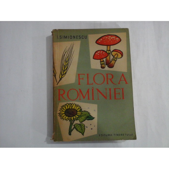 FLORA  ROMANIEI  -  I.  SIMIONESCU - 1961